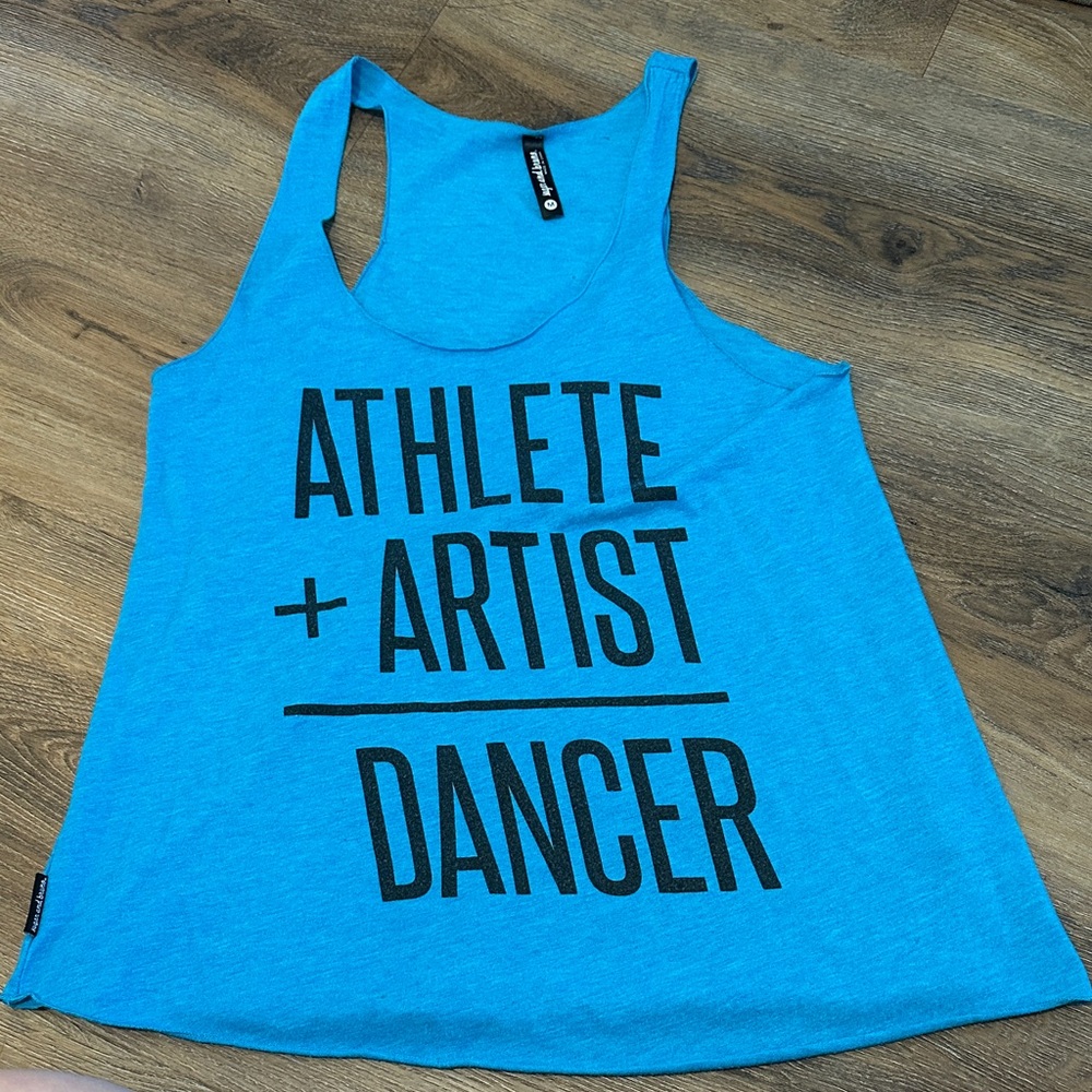 Athlete + Artist = Dancer Tank